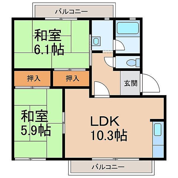 同じ建物の物件間取り写真 - ID:230028402836