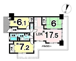 間取図画像 3LDK