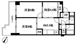 第5山庄ビル 3DKの間取図画像