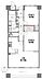 間取り：南向き・2LDK・価格4398万円、専有面積60.22m2