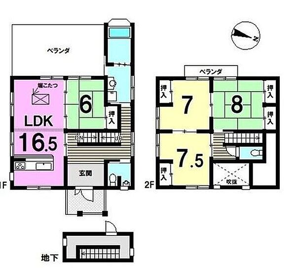 間取り：321000087624