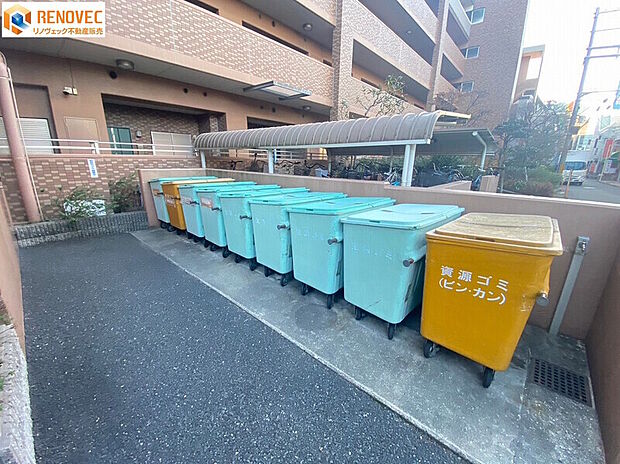 【ゴミステーション】◆ゴミの収集場です◆ルールを守ってキレイに使用しましょう
