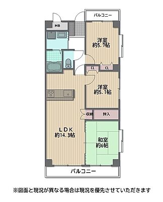 間取り シャルマンフジ堺北 1階/-