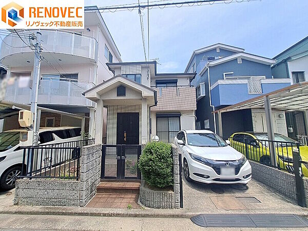 【現地外観写真】◆2階建て！3ＬＤＫの住まい◆駐車スペース有◆近くに公園もある心地よい住まい◆スーパー・コンビニなど徒歩圏内で生活便利な好立地