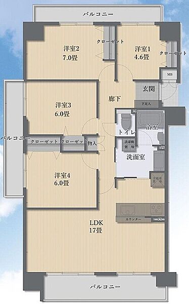 間取り：327002713155