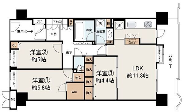 間取り：327002959603
