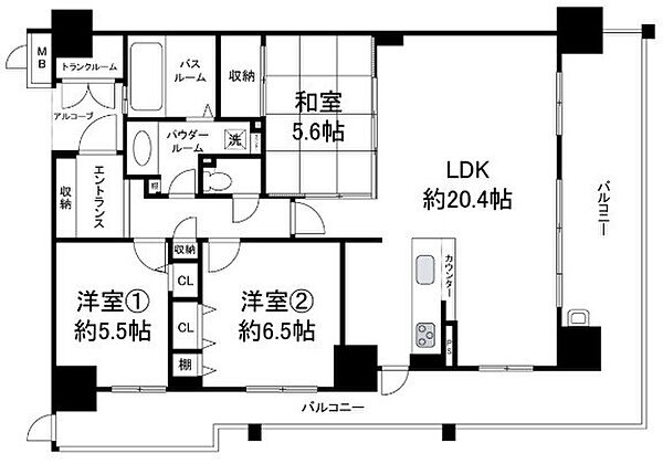間取り：327002995476