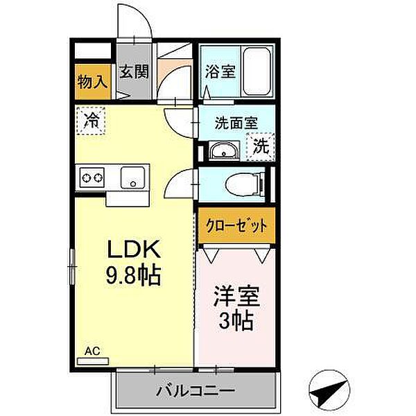 同じ建物の物件間取り写真 - ID:232003723765