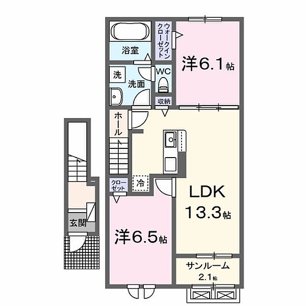 同じ建物の物件間取り写真 - ID:231504726389