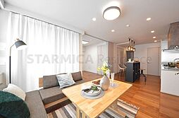 イニシアクラウド渋谷笹塚 3LDKのリビング/ダイニング