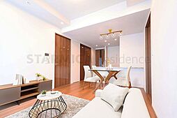 ザ・パークハウス晴海タワーズ ティアロレジデンス 3LDKのリビング/ダイニング