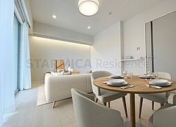 サンデュエル府中 3LDKのリビング/ダイニング