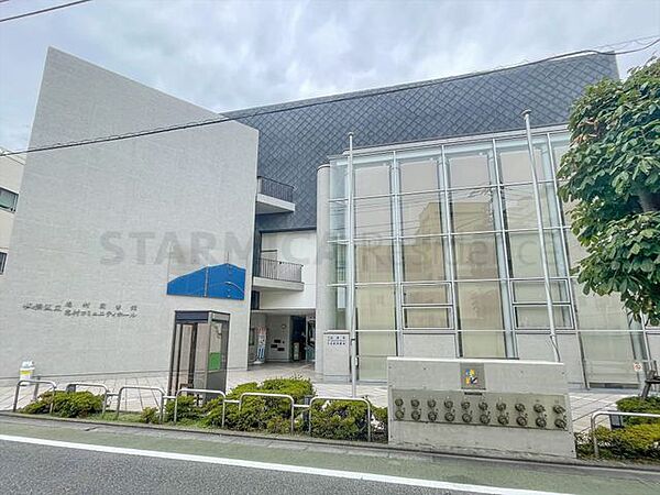 板橋区立志村図書館 130m