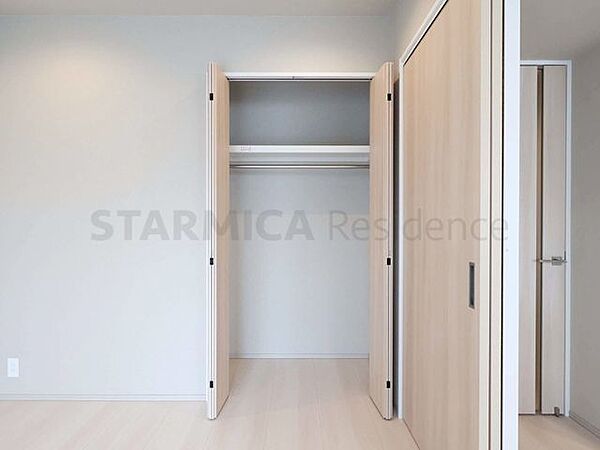 各部屋に収納があるのはうれしいポイント