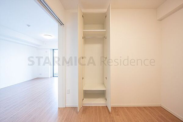 各部屋に収納があるのはうれしいポイント
