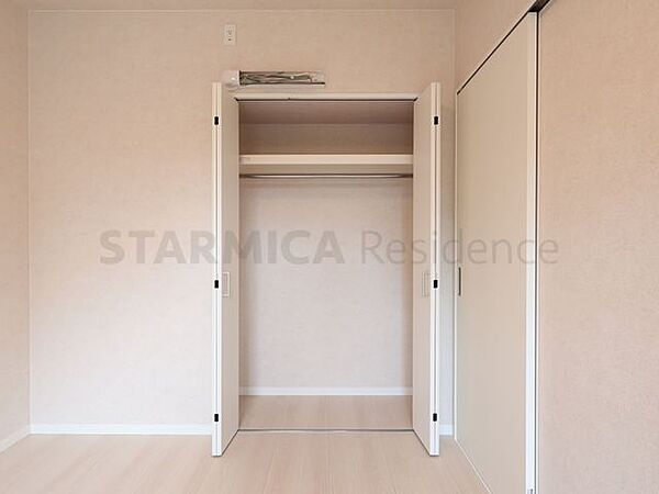 各部屋に収納があるのはうれしいポイント