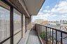 バルコニー：気持ちのいい空が見渡せるバルコニー