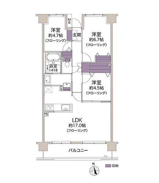 3LDK