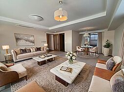 ベルテ南青山-I 8F 8階4LDKのリビング/ダイニング