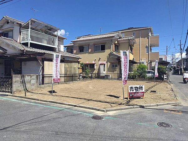 ■現地（南東から敷地）