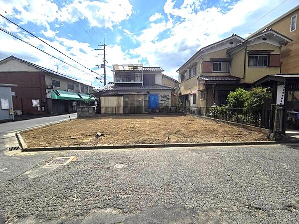 ■現地（東側から敷地）