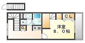 香川県丸亀市土器町東５丁目（賃貸アパート1K・2階・28.02㎡） その2