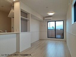 JR予讃線 宇多津駅 4.3kmの賃貸アパート 2階2LDKのリビング/ダイニング