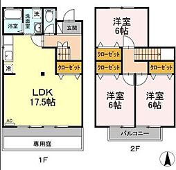間取図画像 3LDK