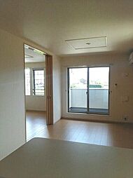 JR予讃線 八十場駅 6.2kmの賃貸アパート 2階2LDKのリビング/ダイニング