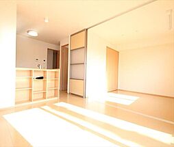 高松琴平電気鉄道琴平線 太田駅 4.2kmの賃貸アパート 1階2LDKのリビング/ダイニング