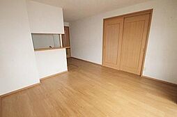 JR高徳線 讃岐牟礼駅 徒歩3分の賃貸アパート 1階2LDKのリビング/ダイニング