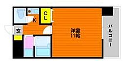 リマーク上之町 1Kの間取図画像