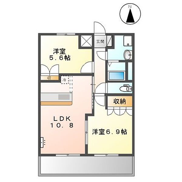 同じ建物の物件間取り写真 - ID:237003615357