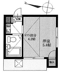 間取図画像 1K