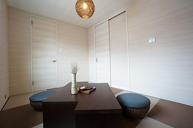 【施工例】和室は日常の安らぎの空間や、来客ゲストルームに重宝します。