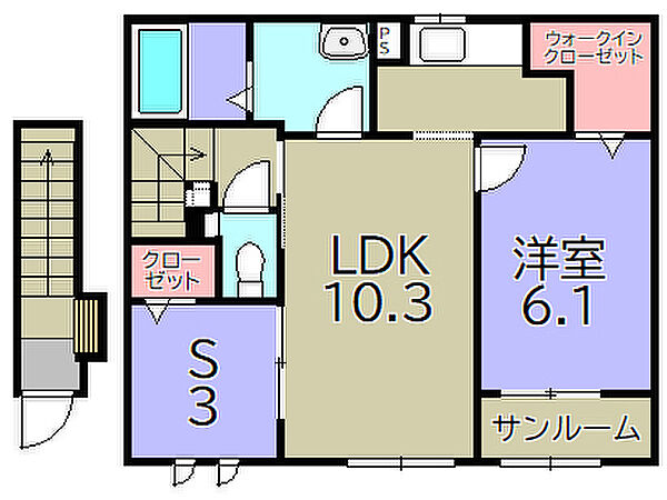 同じ建物の物件間取り写真 - ID:225004970803