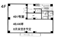 甲南アセット中之島ビルの間取図画像