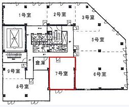 新大阪第2日大ビルの間取図画像