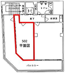 梅田プラザビルの間取図画像