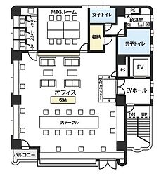assess大手通ビルの間取図画像