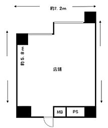 JJCOURT磯路3の間取図画像