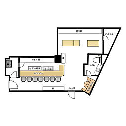 フジヤビルの間取図画像