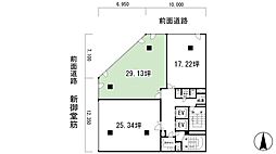 新大阪ローズビルの間取図画像