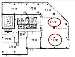 新大阪第2日大ビルの間取図画像