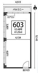 第9田渕ビルの間取図画像
