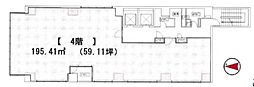 TPR北浜ビルの間取図画像
