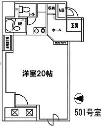 ディアコート船場の間取図画像