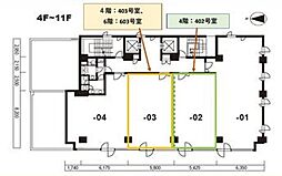 グレーシィ天神橋ビル2号館の間取図画像