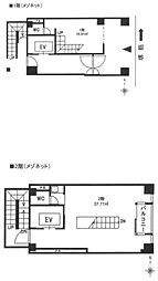 ジャスティス北浜の間取図画像