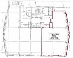 野村不動産四ツ橋ビルの間取図画像